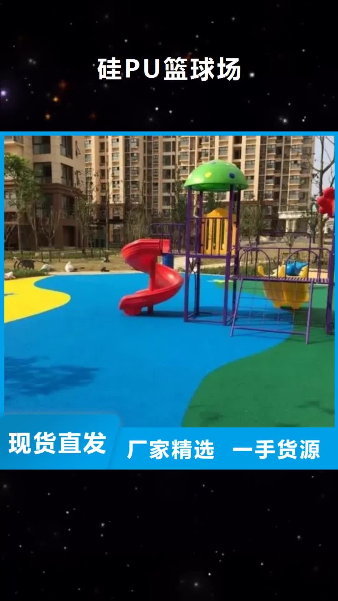 洛阳 硅PU篮球场 【塑胶跑道】产地源头好货